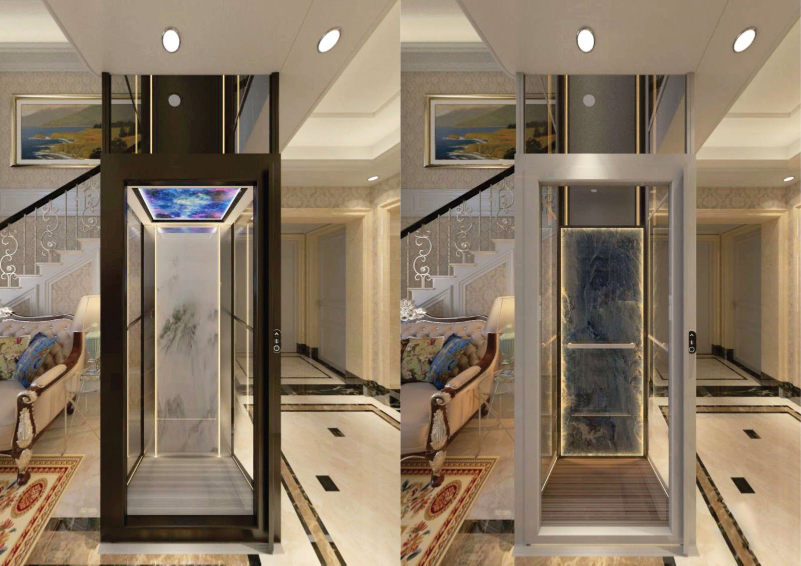 Lüx Ev Asansörü Lüx Ev asansörü